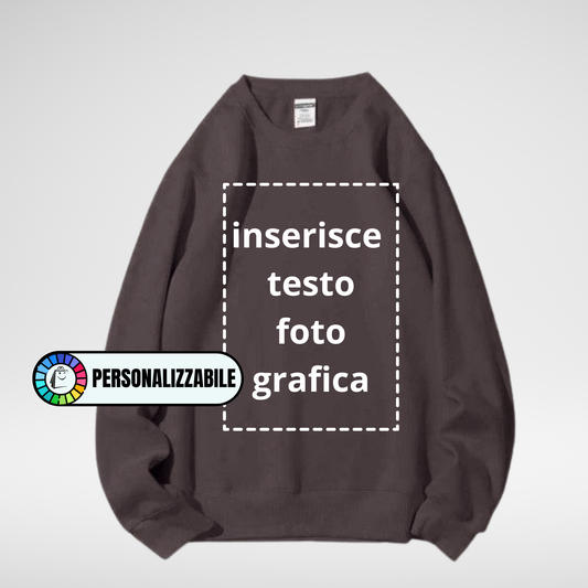 Felpa Girocollo di adulto