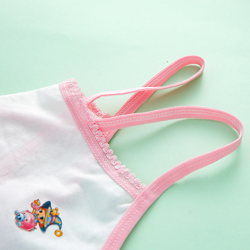 Primary School Students Development Period Girls Bra Sports Children's Underwear Vest - YLORESHOP