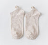 Heart embroidery sock sock casual cotton socks woman - YLORESHOP