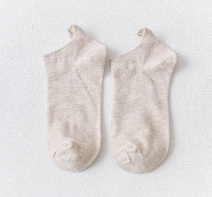 Heart embroidery sock sock casual cotton socks woman - YLORESHOP