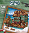 Blocks Bricks Old Fishing House Series Captain's Wharf Toys For Kids Christmas Gifts - YLORESHOP