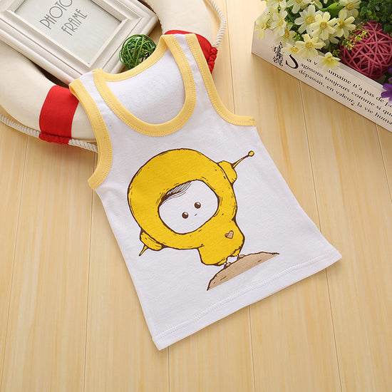 Girls Camisole Cotton Children'S Kids Baby Base Thin Summer Little Girls Wear Middle-Aged Children'S Underwear - YLORESHOP