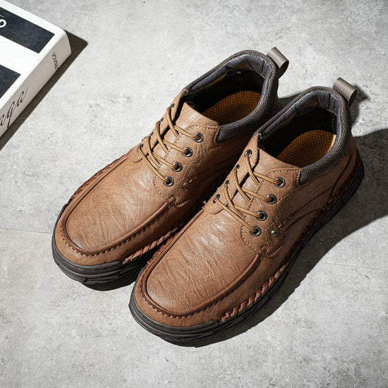 Plus Velvet Casual Shoes Male Plus Size High-top Platform - YLORESHOP