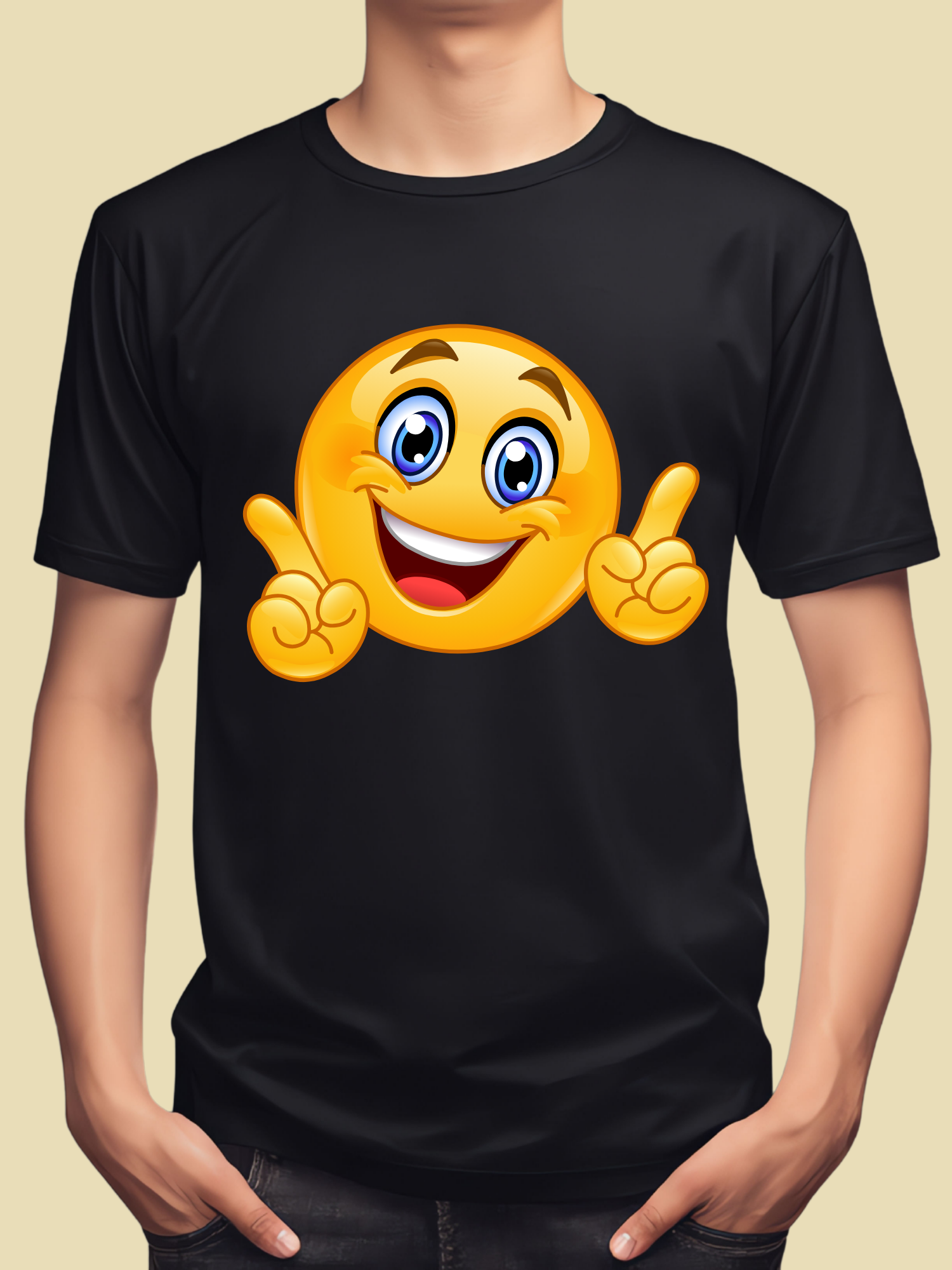 T-shirt con Emoticon - YLORESHOP