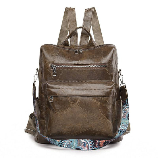 Vintage Student Schoolbag Leisure Multifunctional Women's Backpack - YLORESHOP