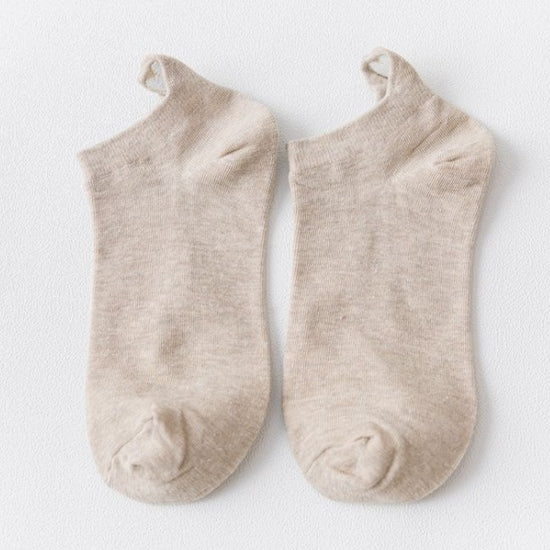 Heart embroidery sock sock casual cotton socks woman - YLORESHOP