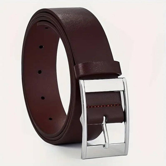 All-matching Pin Buckle Microfiber Eyelet Men And Women Belt - YLORESHOP