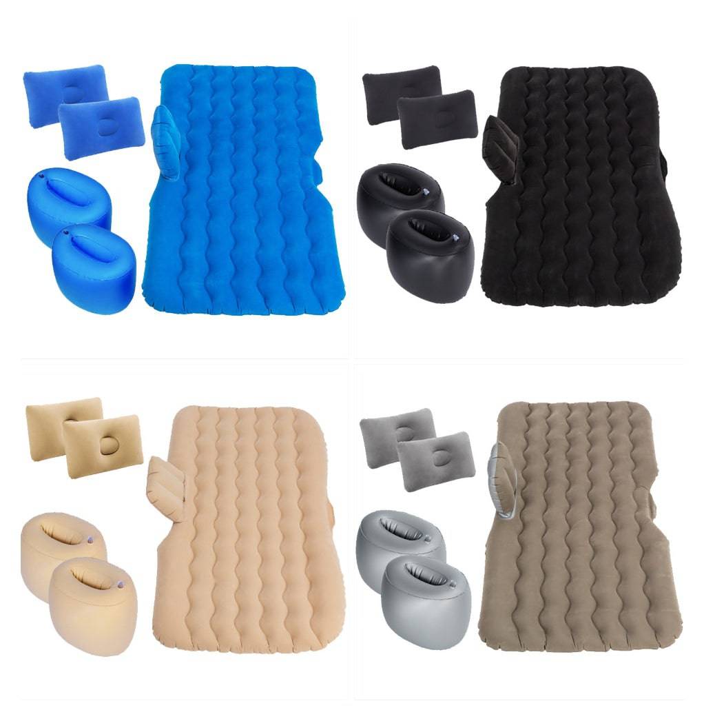 Inflatable Mattress Camping Car Air Mattress Car Travel Mattress Outdoor Car Pillow Bed - YLORESHOP