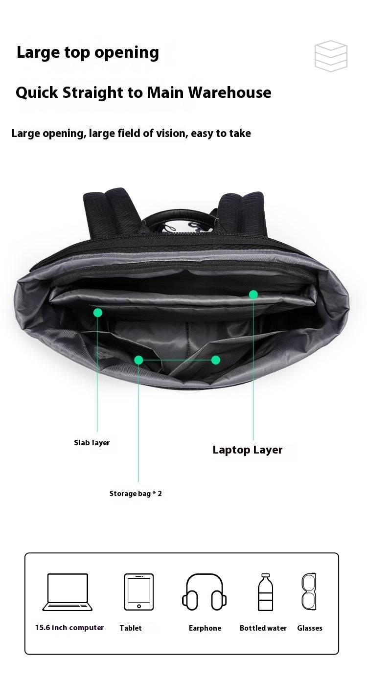 New Fashion Men's Computer Backpack Design Advanced Trend Student Travel Bag - YLORESHOP