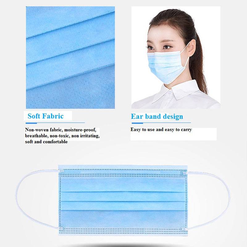 Professional Medical Mask Disposable 3-Ply Face Mask Antiviral Medical-Surgical Mask - YLORESHOP