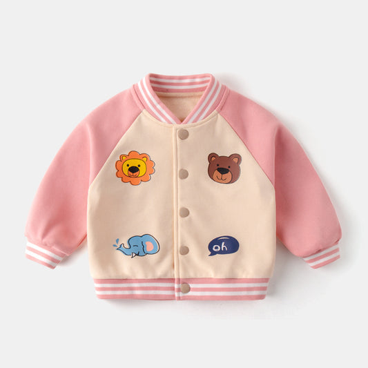 Kids Baseball Jacket, Autumn Coat - YLORESHOP