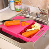 Multifunction Kitchen Chopping Blocks Sinks Drain Basket Cutting Board Vegetable Meat Tools Kitchen Accessories Chopping Board - YLORESHOP
