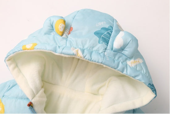 Off-season New Autumn And Winter Children's Light Hooded BabyCotton Jacket - YLORESHOP