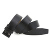 38cm No Buckle Men's Leather Belt - YLORESHOP