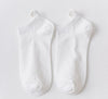 Heart embroidery sock sock casual cotton socks woman - YLORESHOP