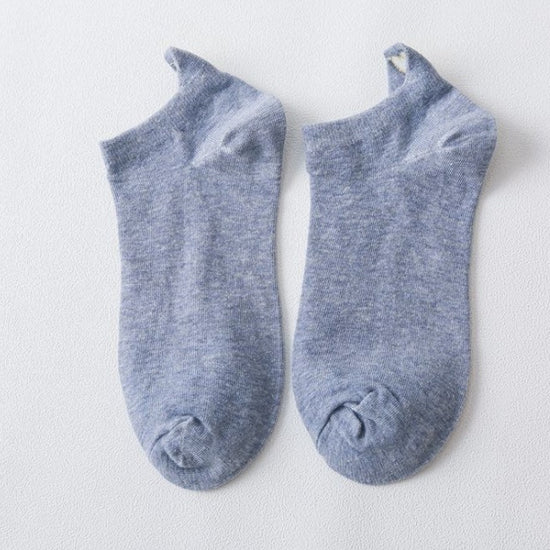 Heart embroidery sock sock casual cotton socks woman - YLORESHOP