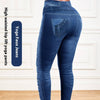 Denim Yoga Pants Skinny Hip Raise Slim Fitted Waist - YLORESHOP