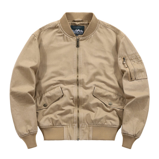 Men's New Vintage Baseball Jacket - YLORESHOP
