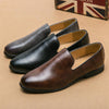 Breathable Casual Leather Shoes Korean Fashion Doug Shoes - YLORESHOP