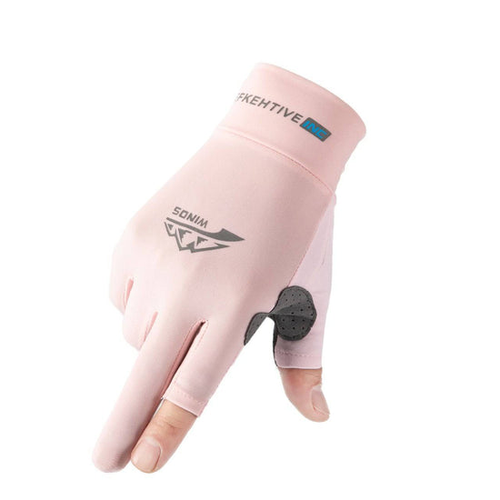 Fitness Cycling Gloves Half Finger Touch Screen Breathable Sunscreen Gloves For Men And Women - YLORESHOP