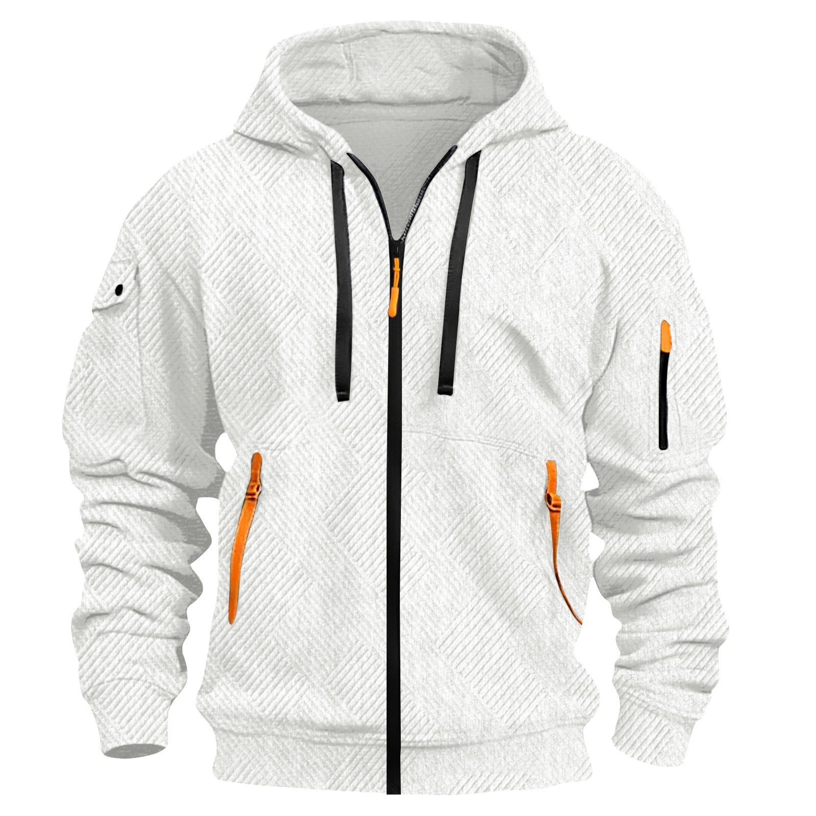Outerwear Pocket Decorated Sporty Casual Hoodie For Men - YLORESHOP