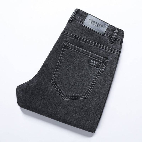 Versatile Stretch Slim Straight Men's Jeans - YLORESHOP