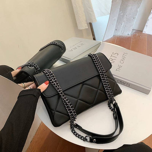 Chain Underarm Simple All-match New Popular Messenger Bag Rhombus Women's Shoulder Bag - YLORESHOP