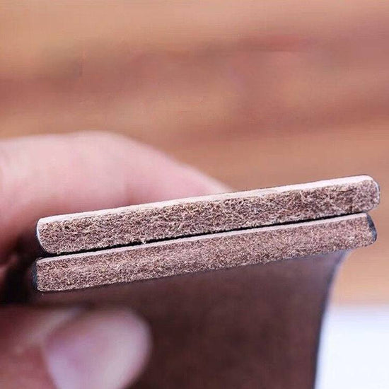 Cowhide Pin Buckle Belt Men's Single-layer Leather Punching Belt - YLORESHOP