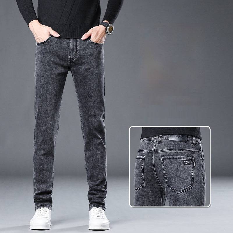 Versatile Stretch Slim Straight Men's Jeans - YLORESHOP
