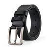 Cowhide Pin Buckle Belt Men's Single-layer Leather Punching Belt - YLORESHOP