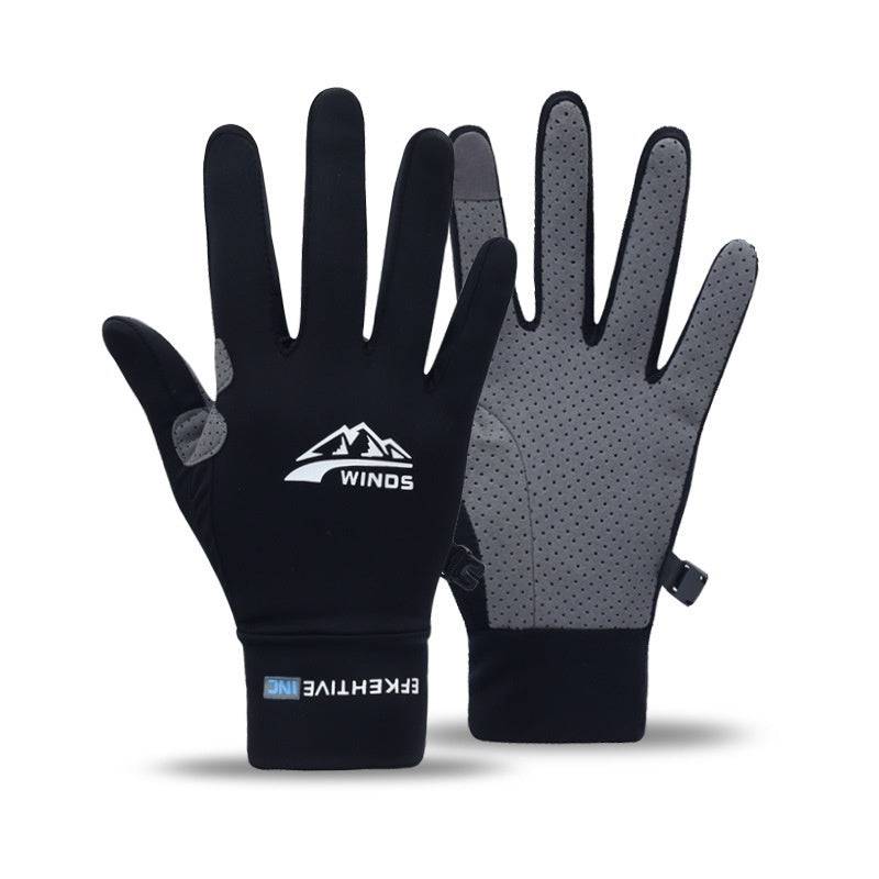 Fitness Cycling Gloves Half Finger Touch Screen Breathable Sunscreen Gloves For Men And Women - YLORESHOP