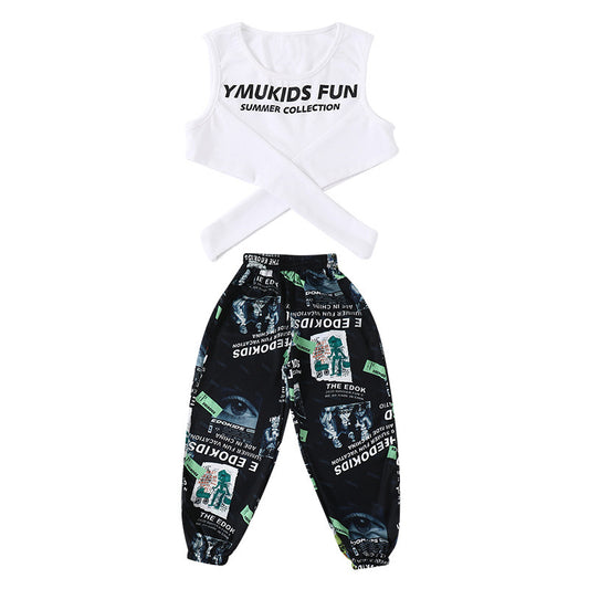 Children's Anti-mosquito  Summer Clothes Foreign Style Big Children Wear Sports Pants - YLORESHOP