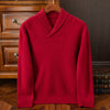 Men's Casual Fashion Collar Wool Pullover Sweater - YLORESHOP
