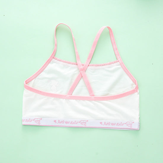 Primary School Students Development Period Girls Bra Sports Children's Underwear Vest - YLORESHOP