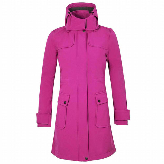 New Sparkling Style Women's Long Outdoor Camping Mountaineering Sports Leisure Shell Jacket - YLORESHOP